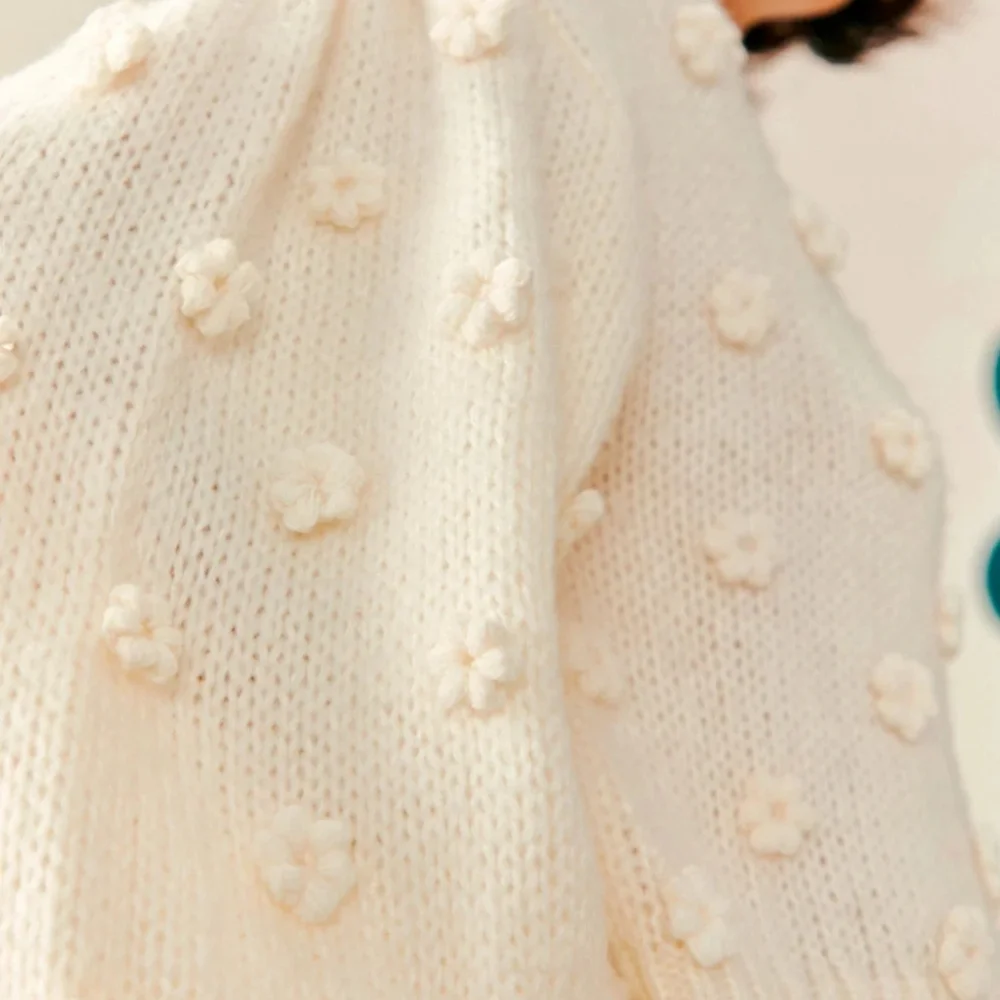 FARM Rio Cream Cowl Neck Sweater - Picture 13 of 15